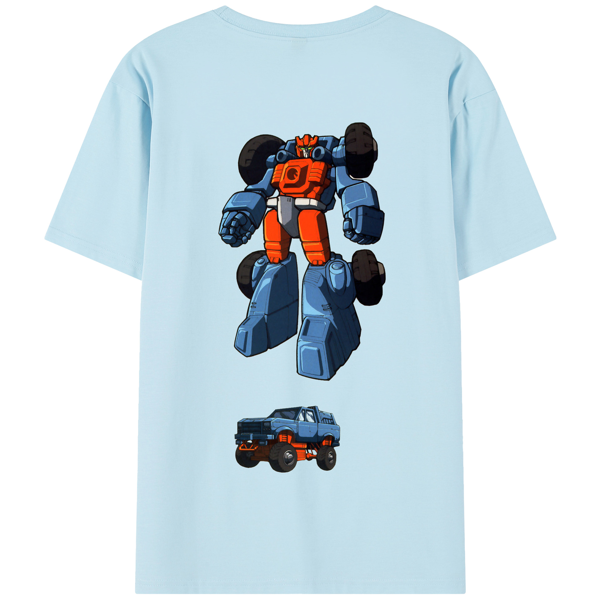 （画像用）  綿100％半袖Tシャツ（背面プリント）